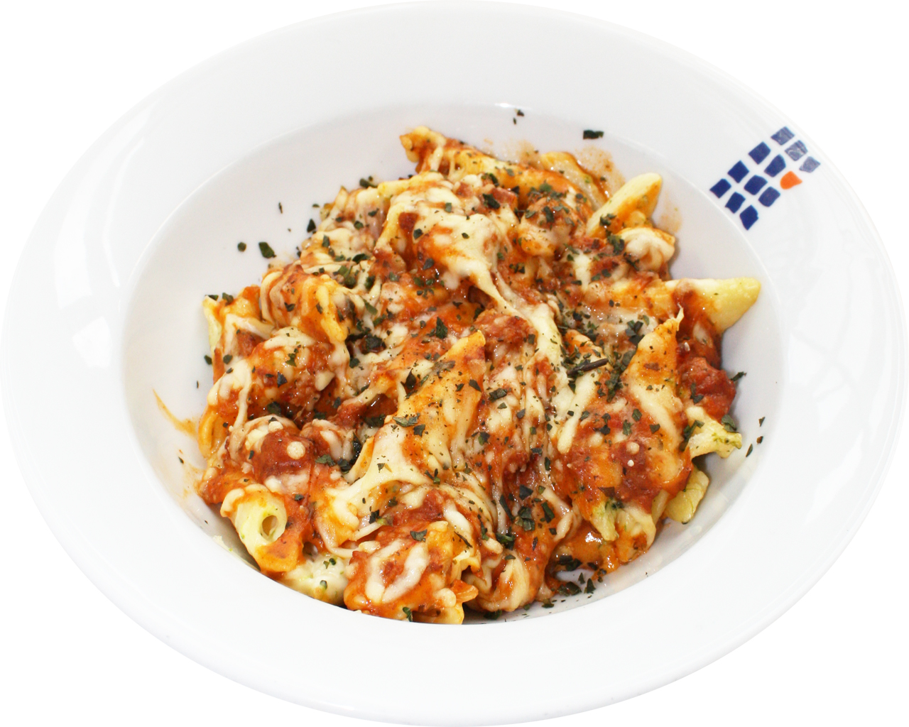 Nudelgratin Bologneser Art überbacken mit Mozzarella