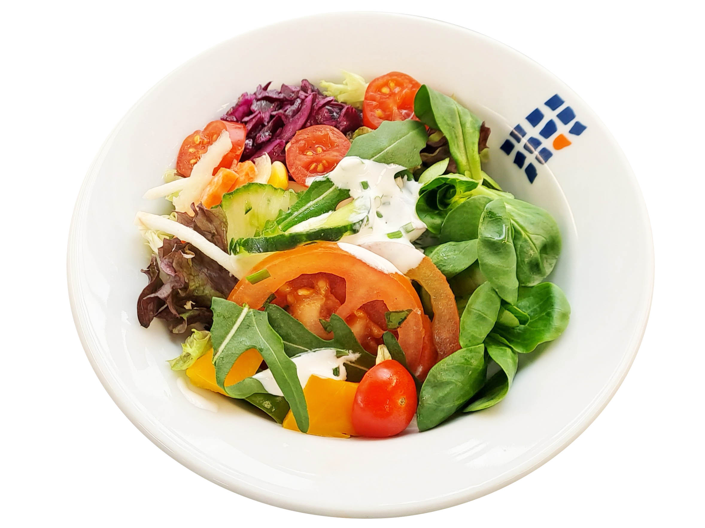 Buntes Salatschälchen vom Büfett, Preis je 100g