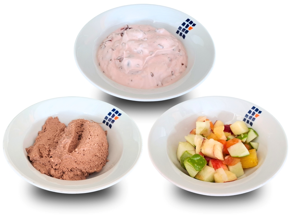 Dessertschälchen vom Büfett