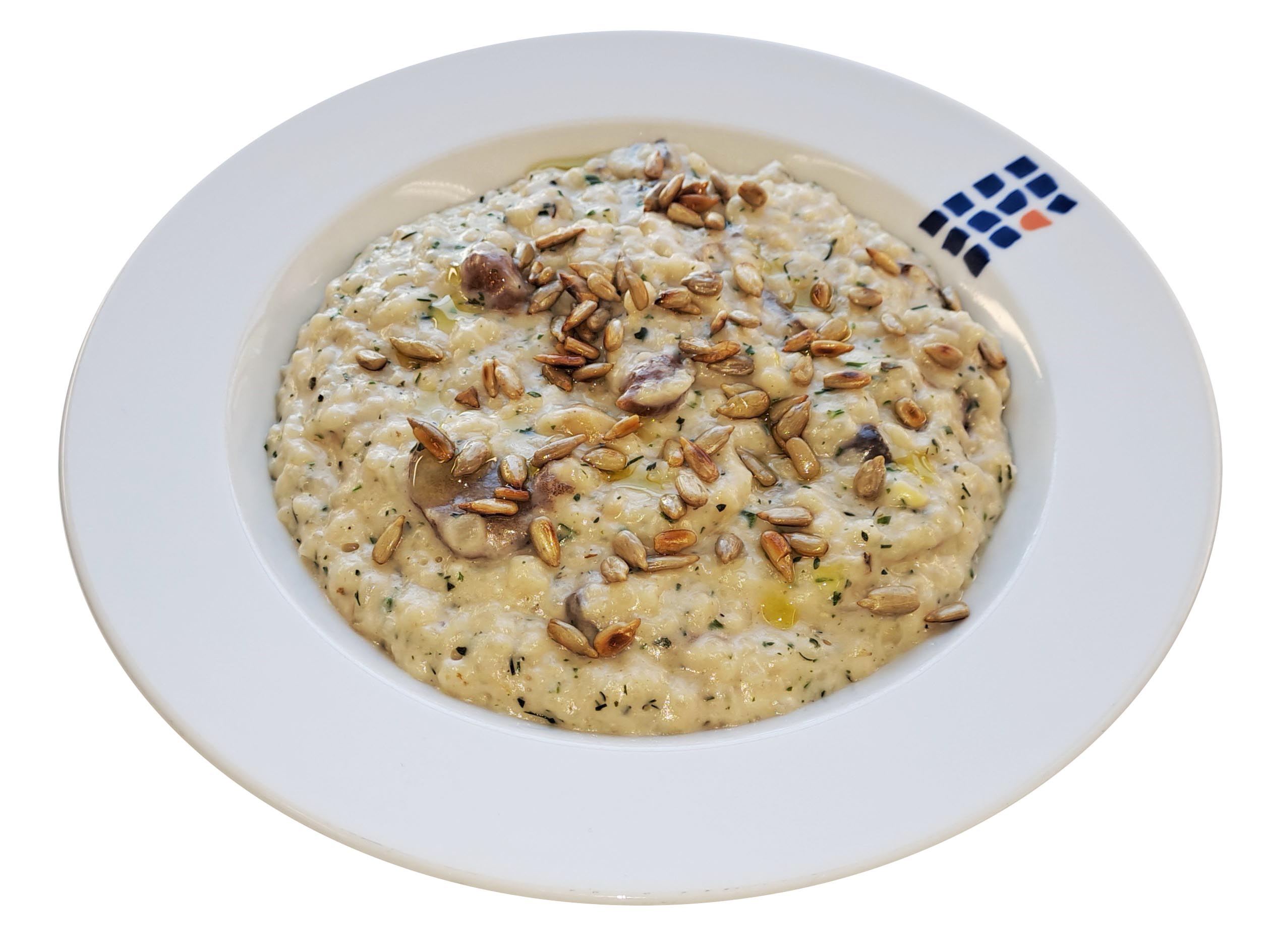 Pilzrisotto mit Kräutern
